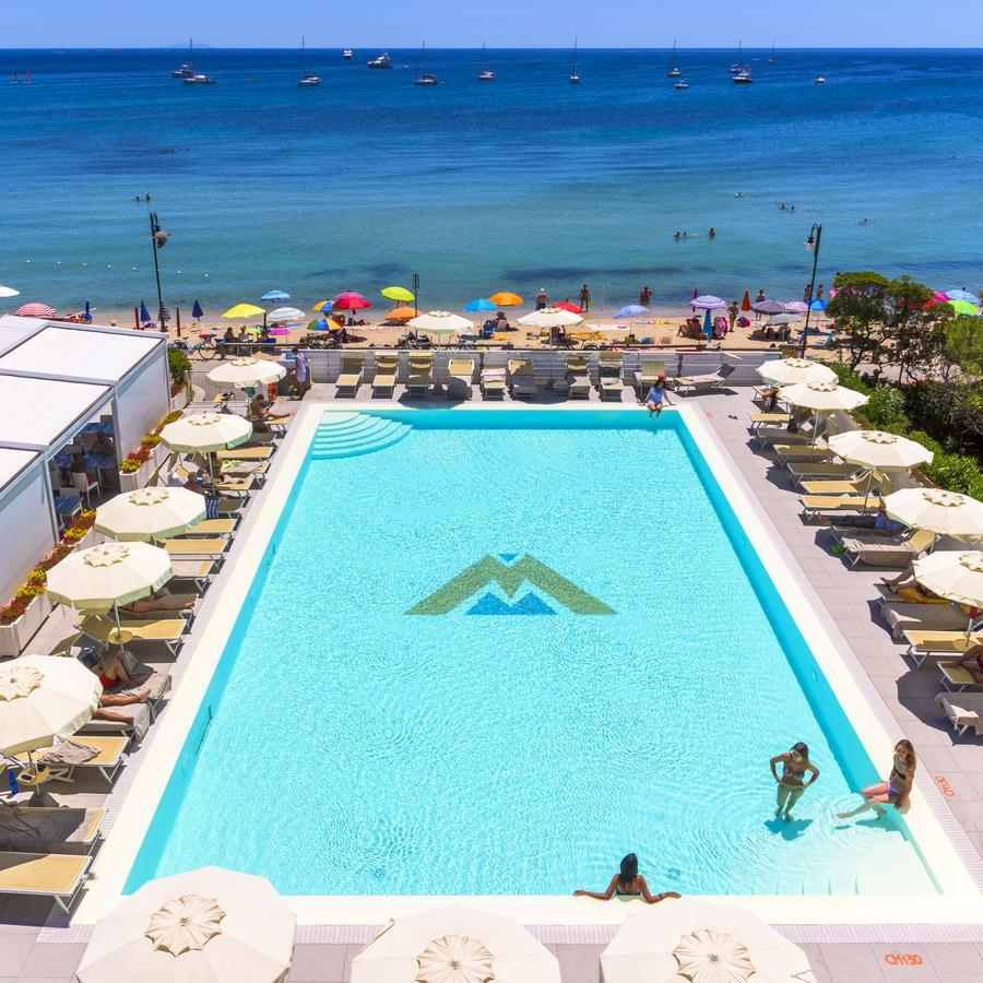Hotel Montecristo مارينا دي كامبو المظهر الخارجي الصورة